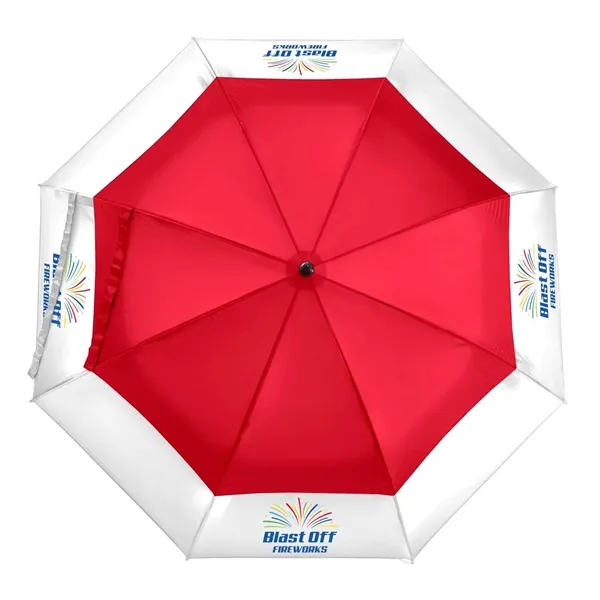 Auto Challenger Golf Umbrella Full-Color Imprint 4 Panel - Auto Challenger Golf Umbrella Full-Color Imprint 4 Panel - Image 1 of 6