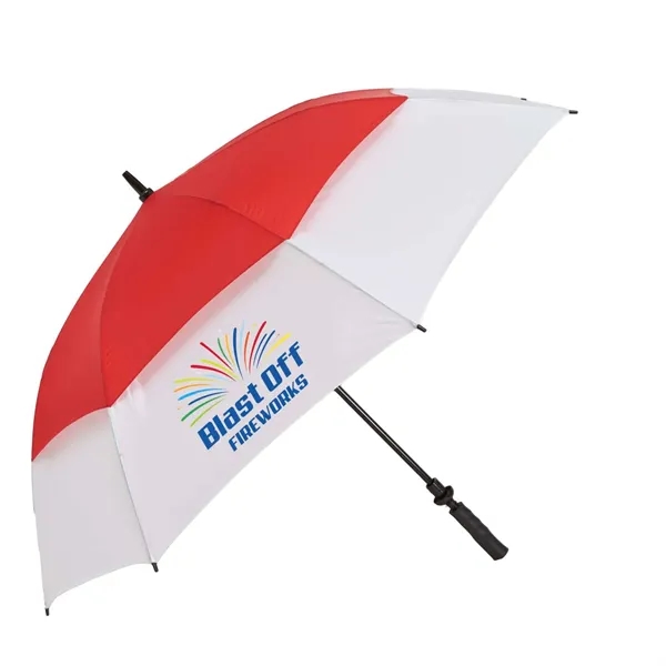 Auto Challenger Golf Umbrella Full-Color Imprint 1 Panel - Auto Challenger Golf Umbrella Full-Color Imprint 1 Panel - Image 0 of 7