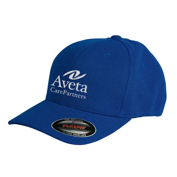 FlexFit® Cool & Dry Pique Mesh Cap - FlexFit® Cool & Dry Pique Mesh Cap - Image 4 of 6