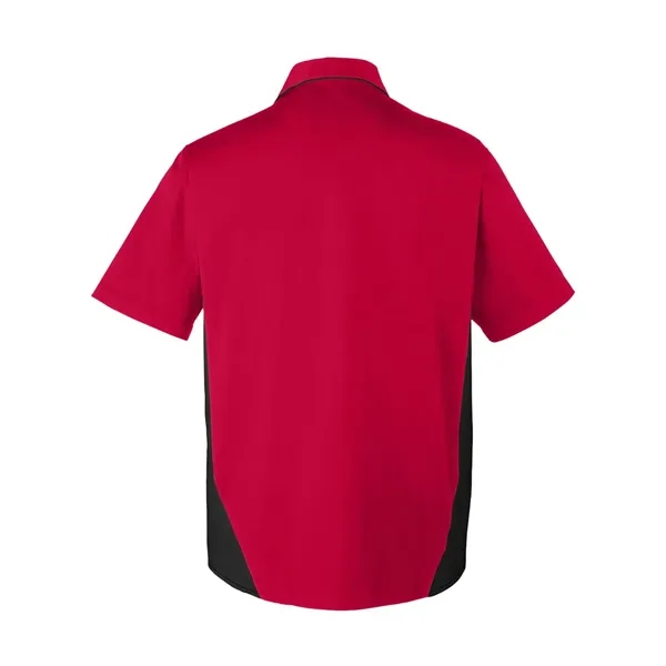 Harriton Men's Tall Flash IL Colorblock Shirt - Harriton Men's Tall Flash IL Colorblock Shirt - Image 10 of 12