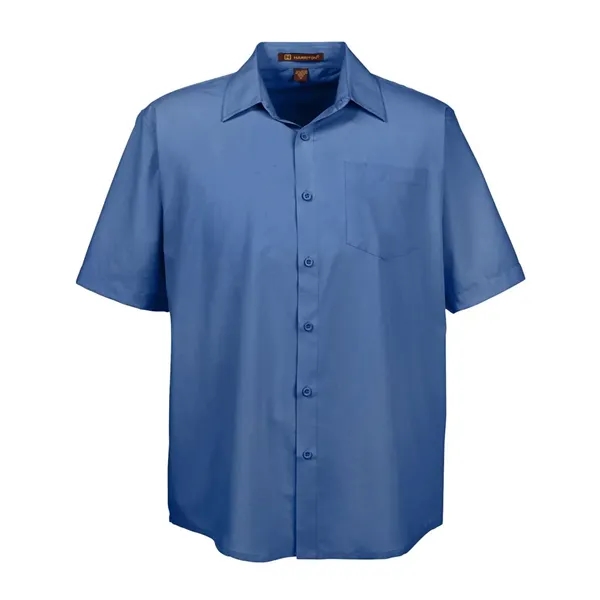 Harriton Men's Paradise Short Sleeve Performance Shirt - Harriton Men's Paradise Short Sleeve Performance Shirt - Image 3 of 3