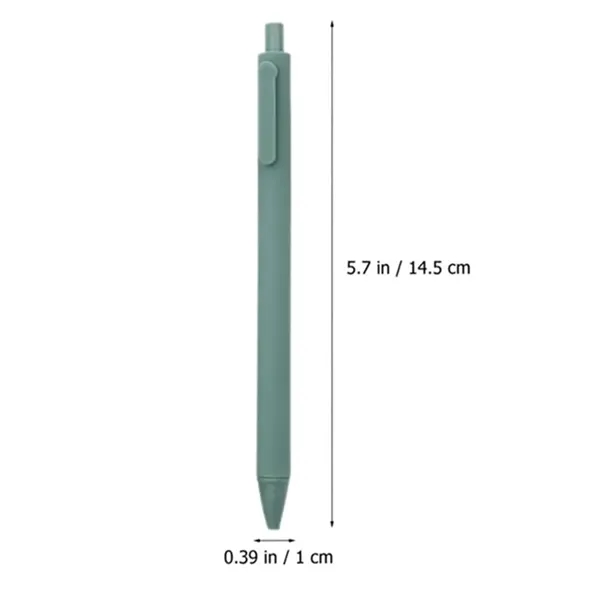 Plastic Click Action Rubber Coated Gel Pen - Plastic Click Action Rubber Coated Gel Pen - Image 1 of 3