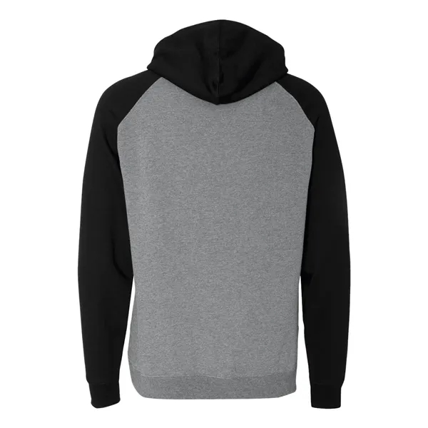 Independent Trading Co. Unisex Raglan Hooded Sweatshirt - Independent Trading Co. Unisex Raglan Hooded Sweatshirt - Image 7 of 10