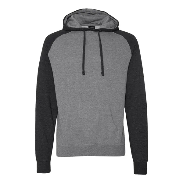 Independent Trading Co. Unisex Raglan Hooded Sweatshirt - Independent Trading Co. Unisex Raglan Hooded Sweatshirt - Image 8 of 10