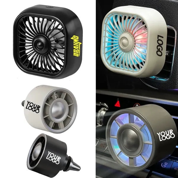 Truck Vent Ac Air Outlet Fan With Clip For Car - Truck Vent Ac Air Outlet Fan With Clip For Car - Image 0 of 1