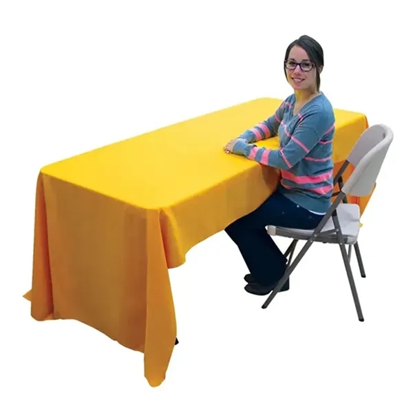 6ft or 8ft trade show cloth table cover - 6ft or 8ft trade show cloth table cover - Image 2 of 2