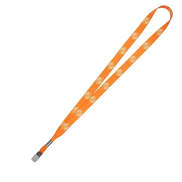 5/8" Textured Polyester Multi-Color Sublimation Lanyard