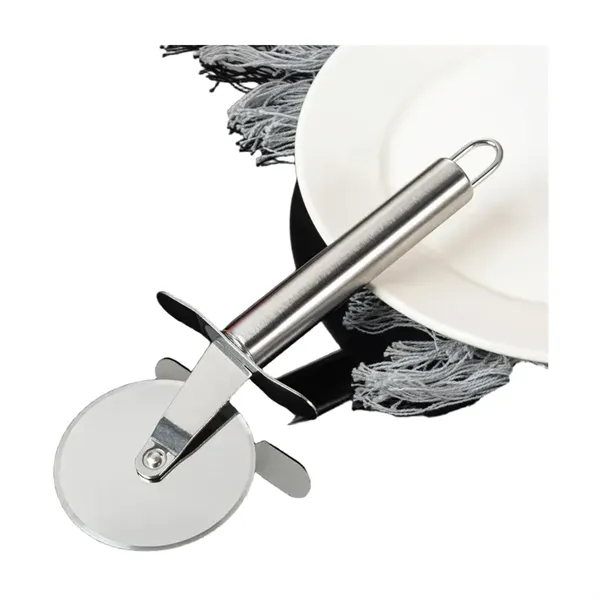 Stainless Steel Pizza Cutter - Stainless Steel Pizza Cutter - Image 4 of 4