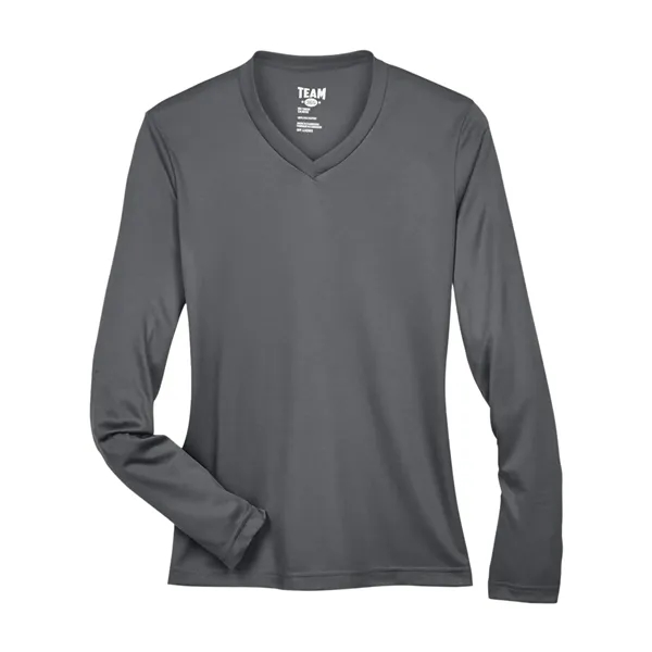 Team 365 Women's Zone Performance Long Sleeve T-Shirt - Team 365 Women's Zone Performance Long Sleeve T-Shirt - Image 11 of 26
