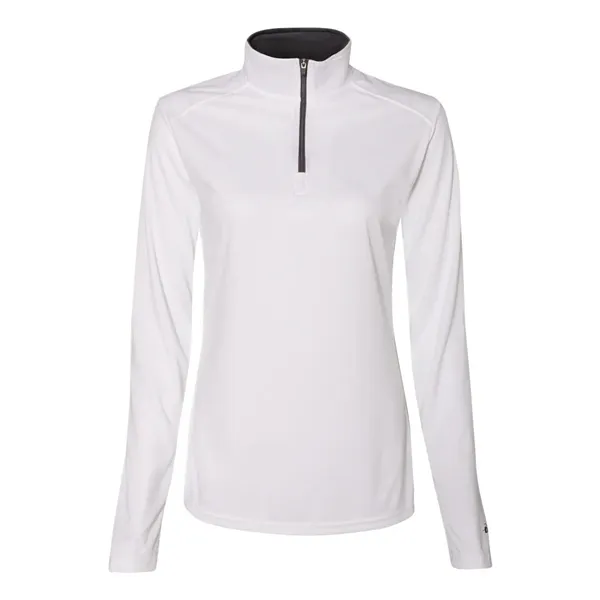 Badger Women's B-Core Quarter-Zip Pullover - Badger Women's B-Core Quarter-Zip Pullover - Image 0 of 18