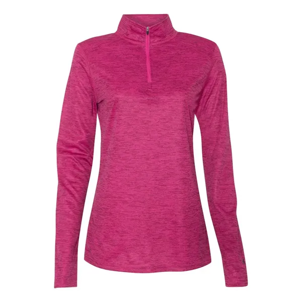 Badger Women's Tonal Blend Quarter-Zip Pullover - Badger Women's Tonal Blend Quarter-Zip Pullover - Image 0 of 20