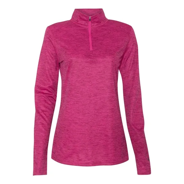 Badger Women's Tonal Blend Quarter-Zip Pullover - Badger Women's Tonal Blend Quarter-Zip Pullover - Image 10 of 20