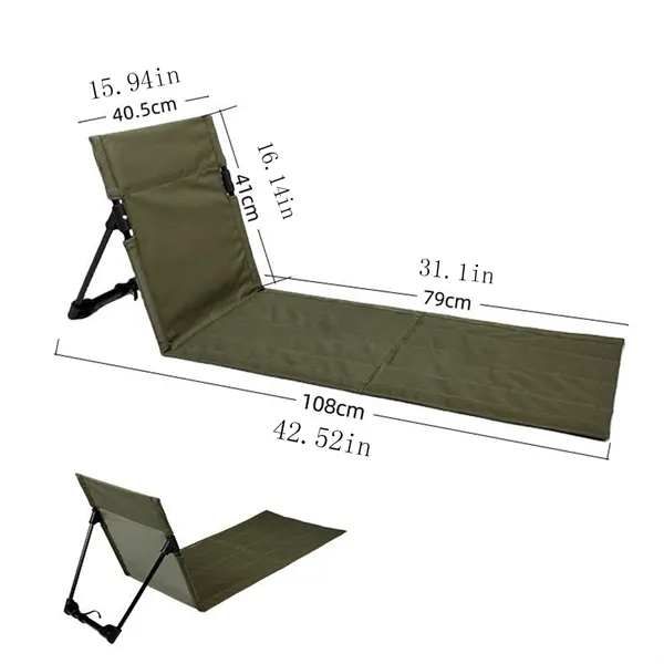 Outdoors Portable Ultra-Light Folding Camping Backrest Chair - Outdoors Portable Ultra-Light Folding Camping Backrest Chair - Image 1 of 3