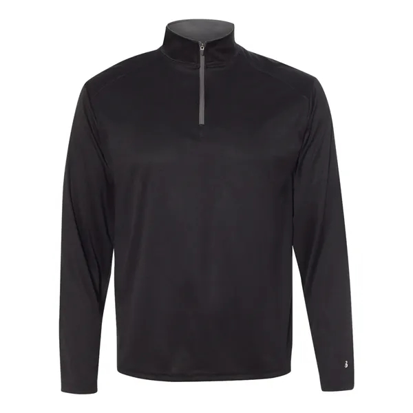 Custom Badger Men's B-Core Quarter-Zip Pullover