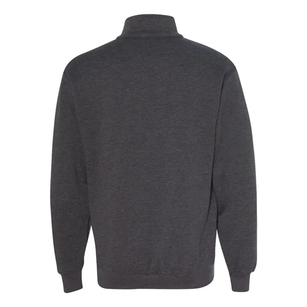 Bayside Unisex USA-Made Quarter-Zip Sweatshirt - Bayside Unisex USA-Made Quarter-Zip Sweatshirt - Image 9 of 15