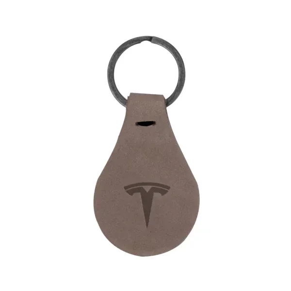 Pearl Leather Keychain - Pearl Leather Keychain - Image 2 of 4