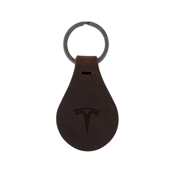 Pearl Leather Keychain - Pearl Leather Keychain - Image 3 of 4