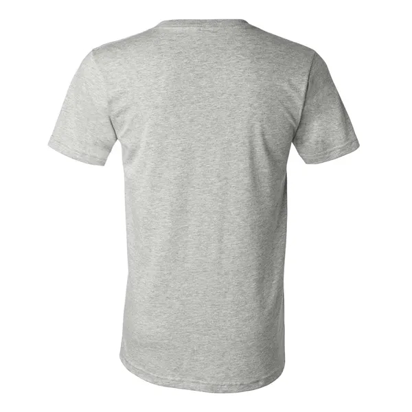 BELLA + CANVAS Unisex Heather CVC V-Neck Tee - BELLA + CANVAS Unisex Heather CVC V-Neck Tee - Image 2 of 34