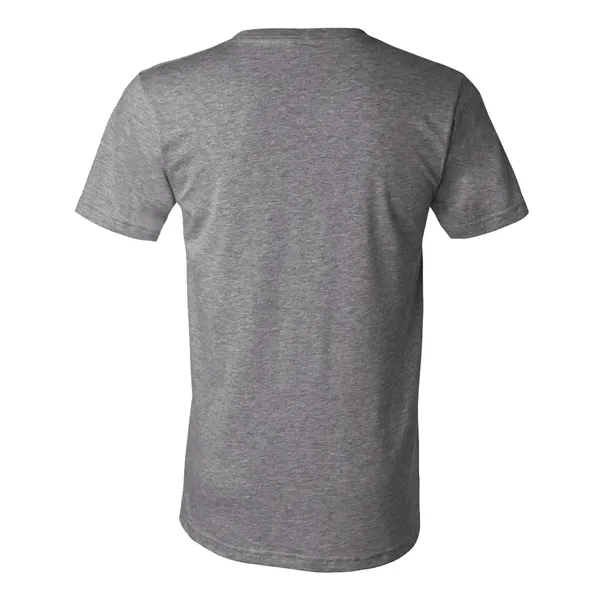 BELLA + CANVAS Unisex Heather CVC V-Neck Tee - BELLA + CANVAS Unisex Heather CVC V-Neck Tee - Image 8 of 34