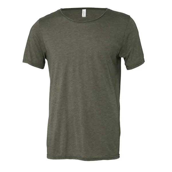 BELLA + CANVAS Unisex FWD Fashion Triblend Raw Neck Tee - BELLA + CANVAS Unisex FWD Fashion Triblend Raw Neck Tee - Image 1 of 4