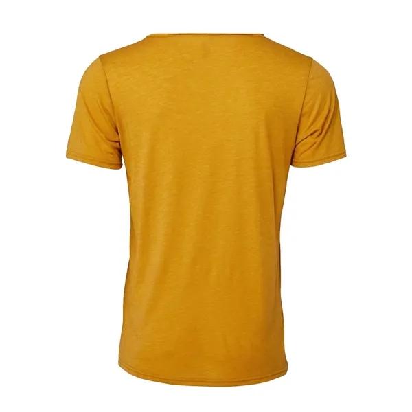 BELLA + CANVAS Unisex FWD Fashion Triblend Raw Neck Tee - BELLA + CANVAS Unisex FWD Fashion Triblend Raw Neck Tee - Image 4 of 4