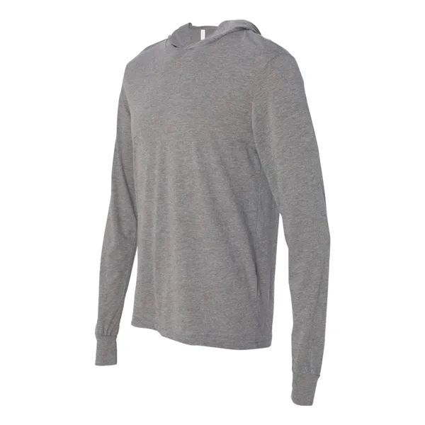 BELLA + CANVAS Unisex Jersey Hooded Long Sleeve Tee - BELLA + CANVAS Unisex Jersey Hooded Long Sleeve Tee - Image 17 of 30