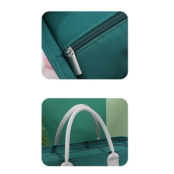 8.75L Insulated Cooler Bags Portable Zipper Lunch Box - 8.75L Insulated Cooler Bags Portable Zipper Lunch Box - Image 2 of 5