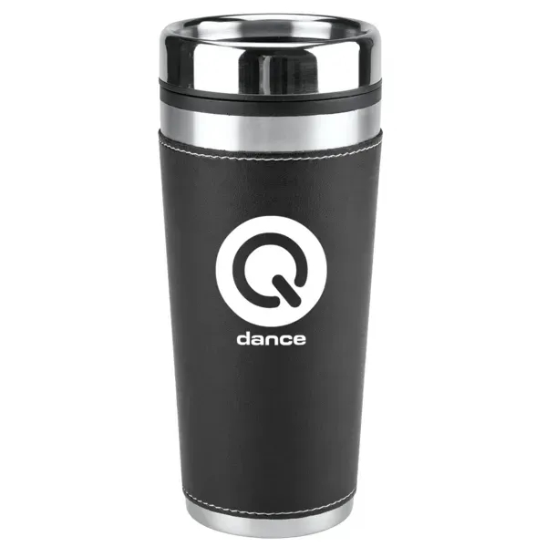 Leatherette Tumbler - 16 Oz. - Leatherette Tumbler - 16 Oz. - Image 2 of 2