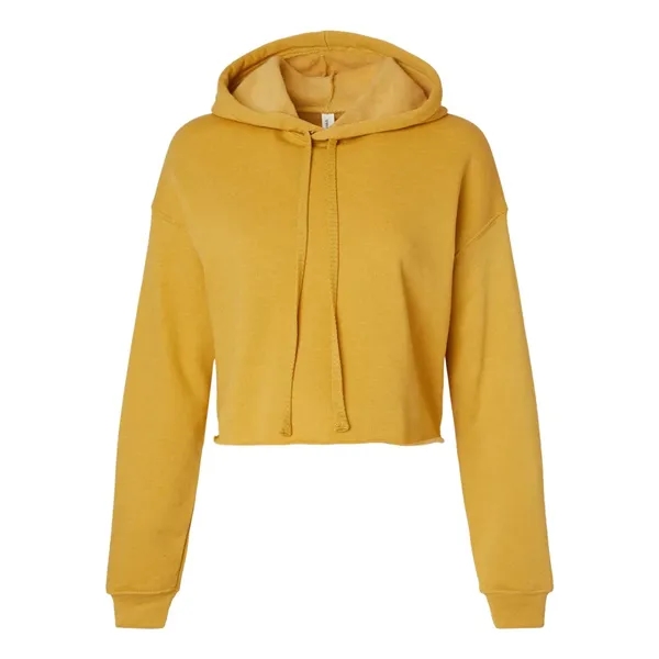 BELLA + CANVAS Women's Crop Fleece Hoodie Sweatshirt - BELLA + CANVAS Women's Crop Fleece Hoodie Sweatshirt - Image 11 of 27