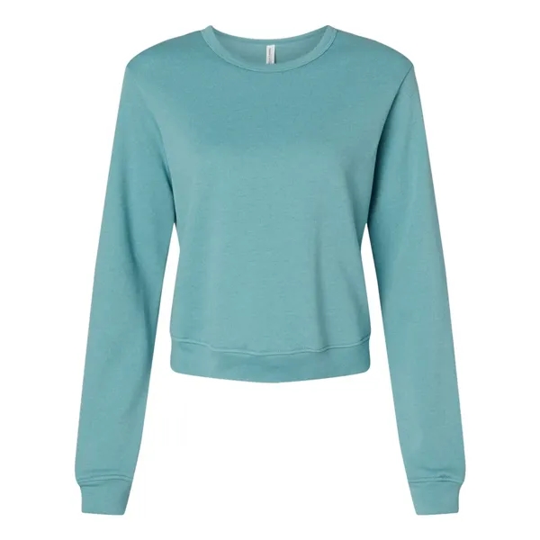 BELLA + CANVAS Women's Sponge Fleece Crewneck Sweatshirt - BELLA + CANVAS Women's Sponge Fleece Crewneck Sweatshirt - Image 6 of 16