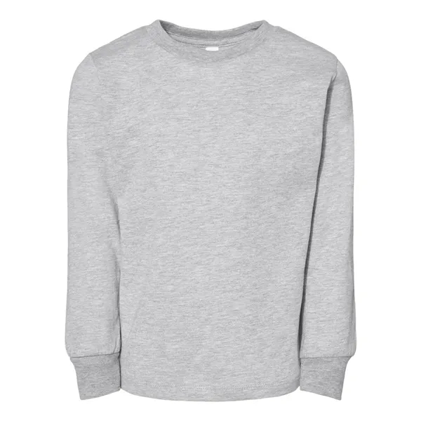 Custom BELLA + CANVAS Toddler Jersey Long Sleeve Tee