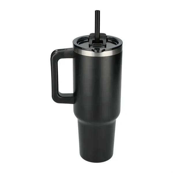 Pinnacle Recycled Travel Tumbler with Straw 40oz - Pinnacle Recycled Travel Tumbler with Straw 40oz - Image 3 of 54