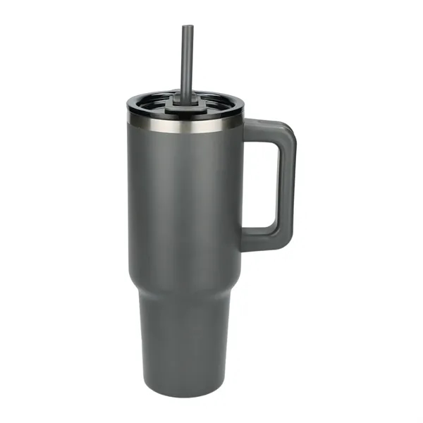 Pinnacle Recycled Travel Tumbler with Straw 40oz - Pinnacle Recycled Travel Tumbler with Straw 40oz - Image 18 of 54