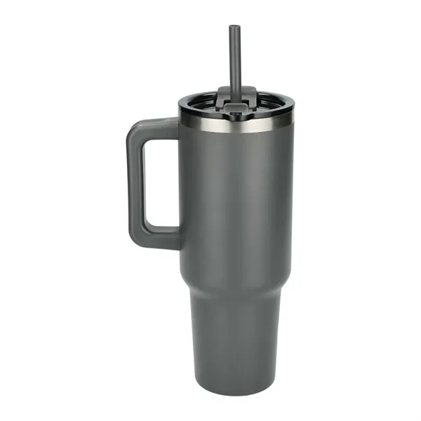 Pinnacle Recycled Travel Tumbler with Straw 40oz - Pinnacle Recycled Travel Tumbler with Straw 40oz - Image 20 of 54