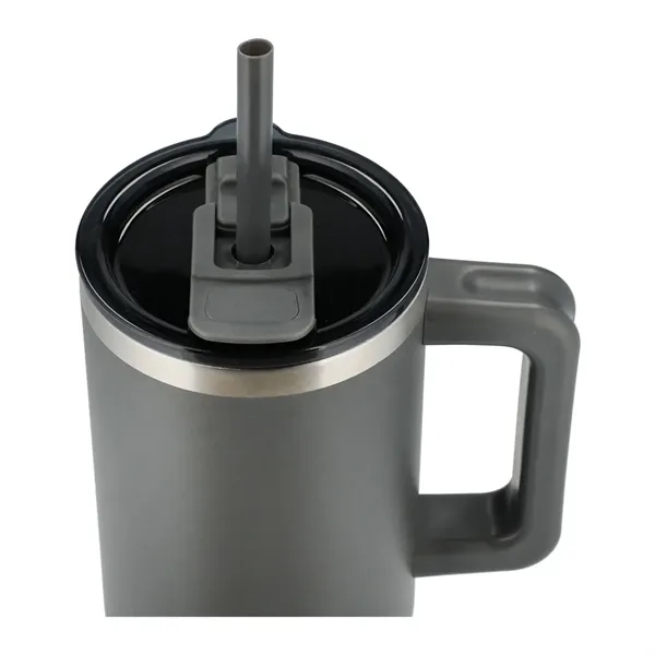 Pinnacle Recycled Travel Tumbler with Straw 40oz - Pinnacle Recycled Travel Tumbler with Straw 40oz - Image 22 of 54
