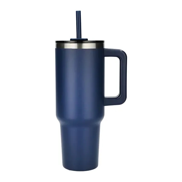 Pinnacle Recycled Travel Tumbler with Straw 40oz - Pinnacle Recycled Travel Tumbler with Straw 40oz - Image 27 of 54
