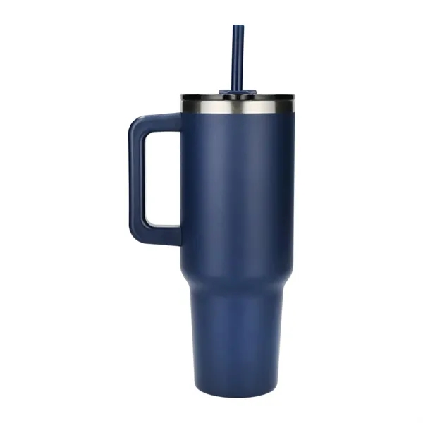 Pinnacle Recycled Travel Tumbler with Straw 40oz - Pinnacle Recycled Travel Tumbler with Straw 40oz - Image 31 of 54