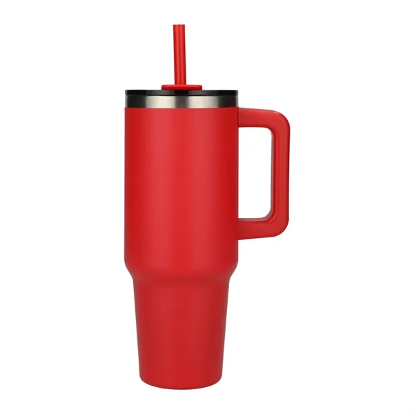Pinnacle Recycled Travel Tumbler with Straw 40oz - Pinnacle Recycled Travel Tumbler with Straw 40oz - Image 37 of 54