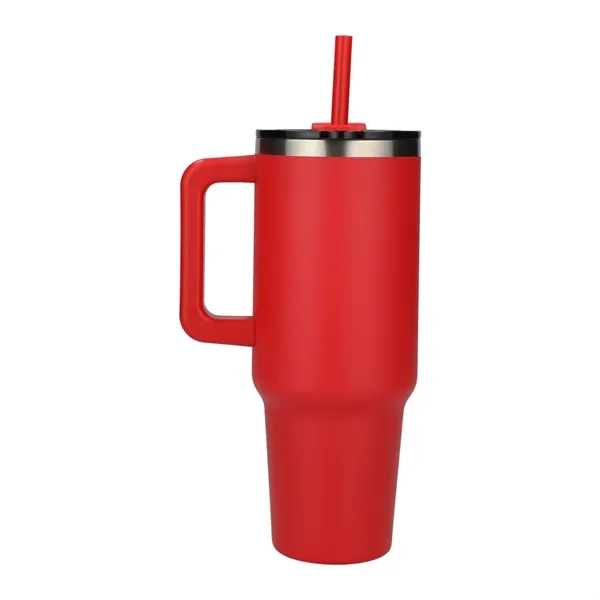 Pinnacle Recycled Travel Tumbler with Straw 40oz - Pinnacle Recycled Travel Tumbler with Straw 40oz - Image 41 of 54