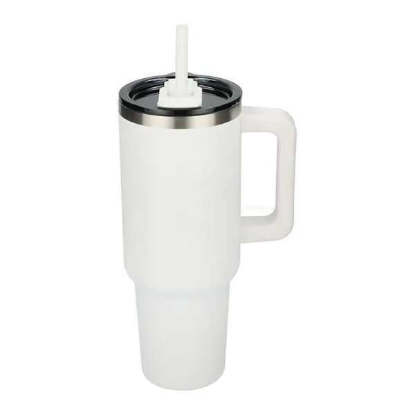 Pinnacle Recycled Travel Tumbler with Straw 40oz - Pinnacle Recycled Travel Tumbler with Straw 40oz - Image 50 of 54