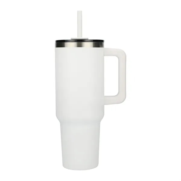 Pinnacle Recycled Travel Tumbler with Straw 40oz - Pinnacle Recycled Travel Tumbler with Straw 40oz - Image 51 of 54