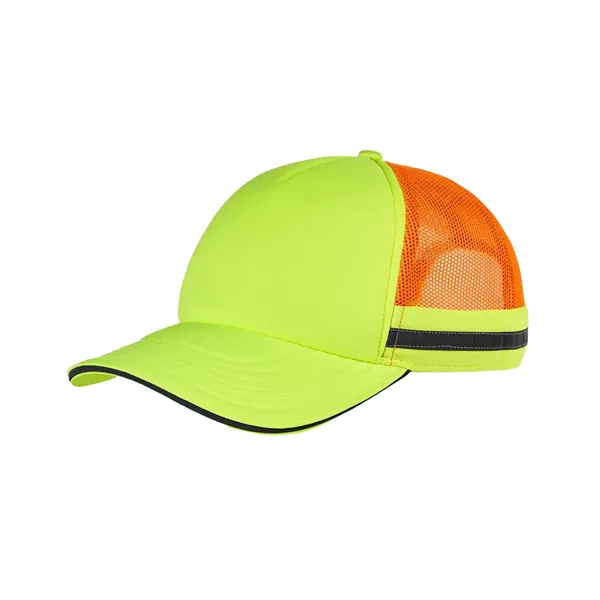 Big Accessories Safety Trucker Cap - Big Accessories Safety Trucker Cap - Image 0 of 2