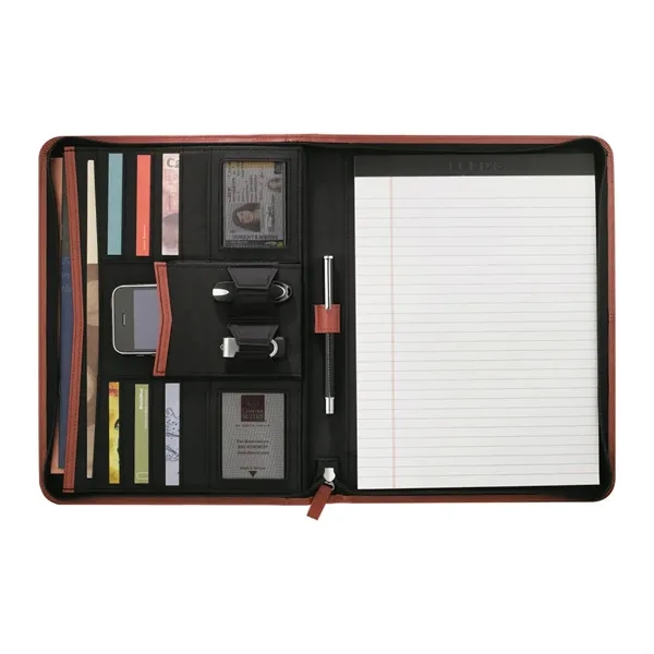 FSC® Mix Pedova™ Zippered UltraHyde Padfolio - FSC® Mix Pedova™ Zippered UltraHyde Padfolio - Image 18 of 20