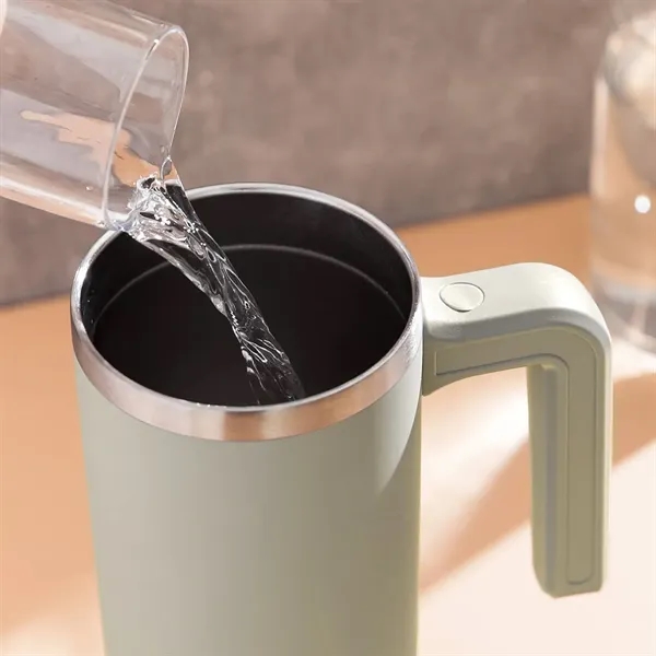 32 oz Hydrapeak® Stainless Steel Insulated Tumbler w/ Handle - 32 oz Hydrapeak® Stainless Steel Insulated Tumbler w/ Handle - Image 2 of 6