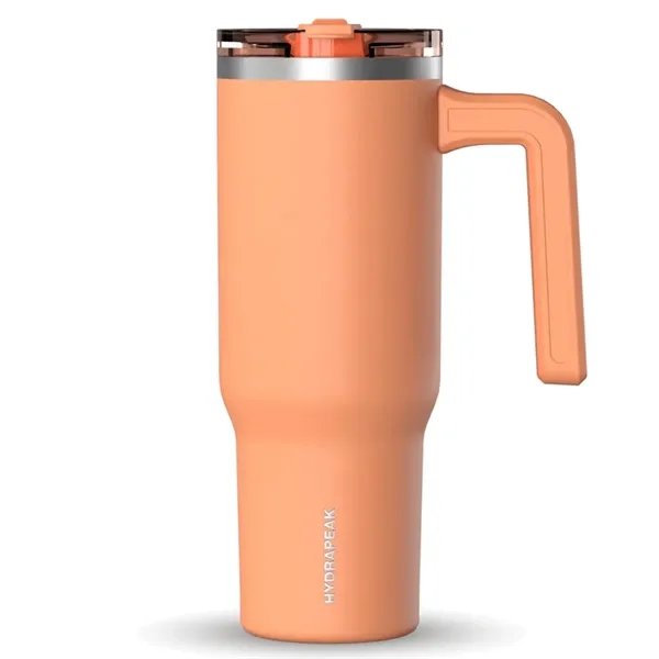 32 oz Hydrapeak® Stainless Steel Insulated Tumbler w/ Handle - 32 oz Hydrapeak® Stainless Steel Insulated Tumbler w/ Handle - Image 3 of 6