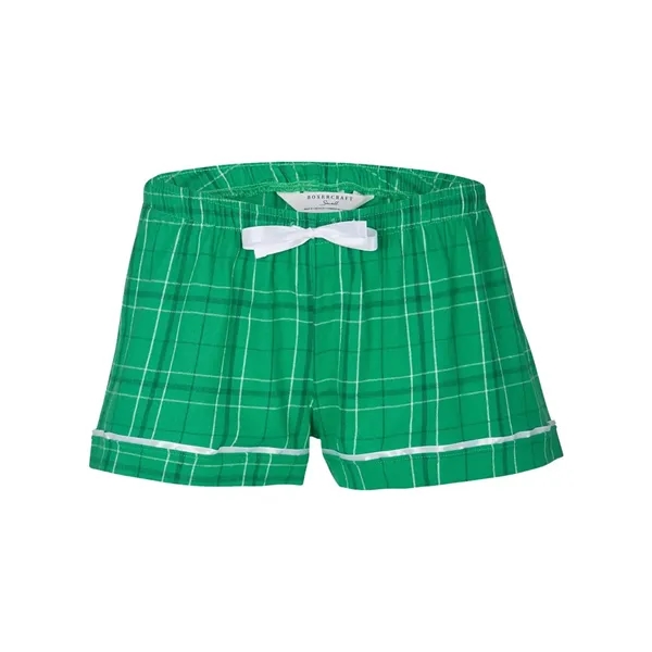 Boxercraft Women's Flannel Shorts - Boxercraft Women's Flannel Shorts - Image 9 of 39