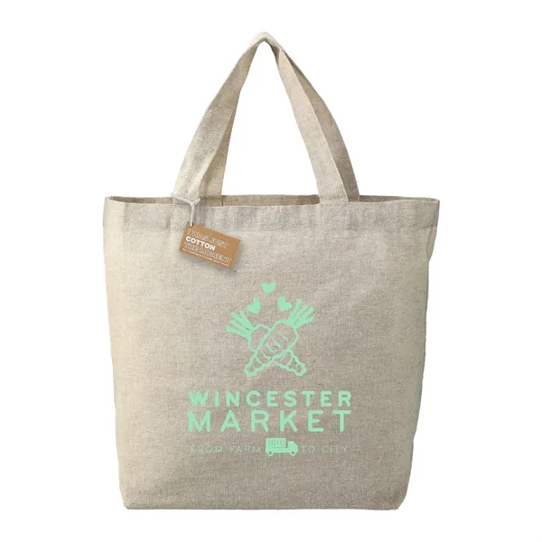 Recycled 5oz Cotton Twill Grocery Tote - Recycled 5oz Cotton Twill Grocery Tote - Image 1 of 18