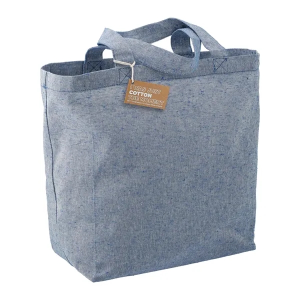 Recycled 5oz Cotton Twill Grocery Tote - Recycled 5oz Cotton Twill Grocery Tote - Image 2 of 18