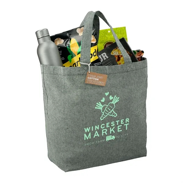Recycled 5oz Cotton Twill Grocery Tote - Recycled 5oz Cotton Twill Grocery Tote - Image 11 of 18
