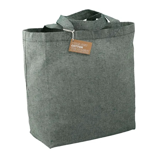 Recycled 5oz Cotton Twill Grocery Tote - Recycled 5oz Cotton Twill Grocery Tote - Image 12 of 18